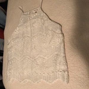 Crocheted tank